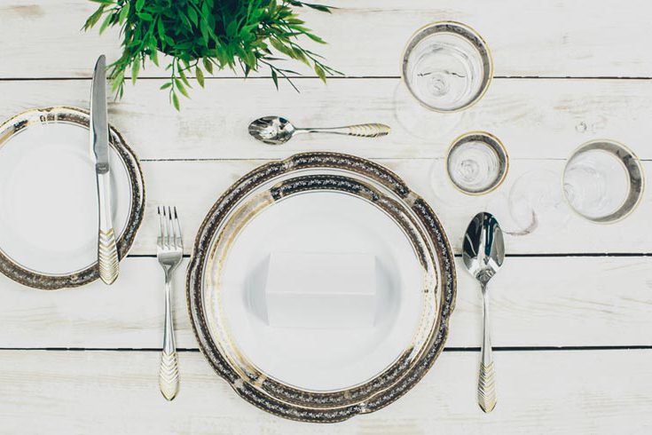 come non rovinare piatti e bicchieri